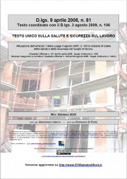 Testo Unico Sicurezza D.Lgs. 81/2008 - 01.2025