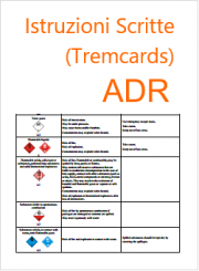 Istruzioni Scritte (Tremcards) ADR