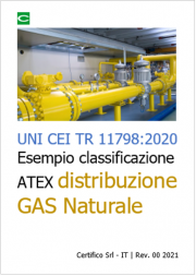 UNI CEI TR 11798:2020 | Esempio classificazione ATEX distribuzione GAS naturale