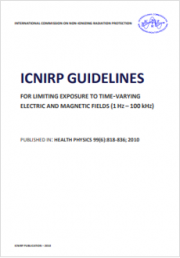 Guidelines exposure time-varying electric and magnetic fields (1Hz - 100 KHz)