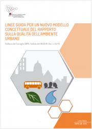 Linee Guida nuovo modello Rapporto sulla qualità dell’ambiente urbano