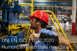 UNI EN ISO 11203:2020 | Rumore emesso dalle macchine