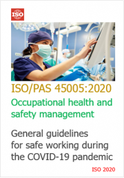 ISO/PAS 45005:2020 Guidelines safe working during COVID-19 pandemic
