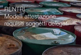 RENTRI - Modelli attestazione requisiti soggetti delegati