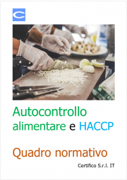 Autocontrollo alimentare e HACCP: Quadro normativo