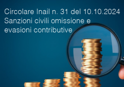 Circolare Inail n. 31 del 10 ottobre 2024