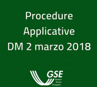 Procedure Applicative del D.M. 2 marzo 2018