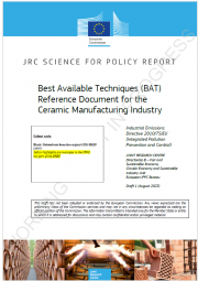 Best Available Techniques (BAT) Reference Document for the Ceramic Manufacturing Industry 