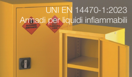 UNI EN 14470-1:2023 / Armadi di sicurezza per liquidi infiammabili