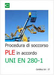 Procedura di soccorso PLE in accordo UNI EN 280-1