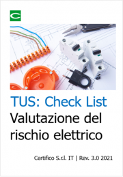 TUS: Check List Valutazione del rischio elettrico