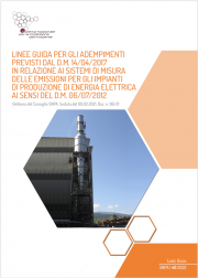 Linee Guida SNPA 40/2022 - Emissioni impianti di produzione di energia elettrica