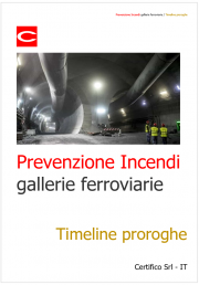Prevenzione Incendi gallerie ferroviarie / Proroghe