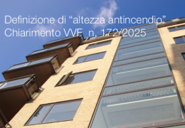 Chiarimento VVF n. 0000172 dell'08 gennaio 2025