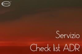 Certifico Servizio compilazione Check list ADR