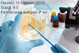Decreto 15 febbraio 2019 | Suppl. 9.5 Farmacopea europea 9ª ed.