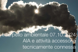 Interpello 07.10.2024 - AIA e attività accessoria tecnicamente connessa