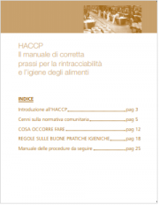 Il manuale HACCP 