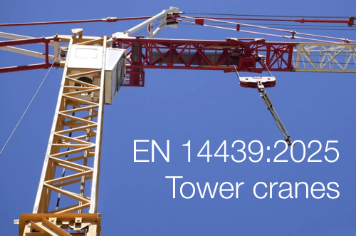 EN 14439:2025 | Tower cranes - Safety requirements