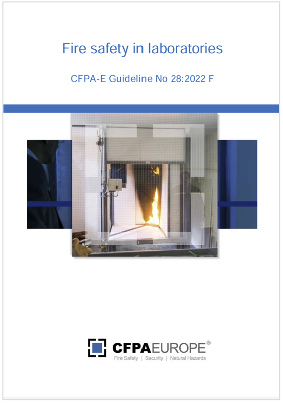 Fire safety in laboratories / CFPA 2022