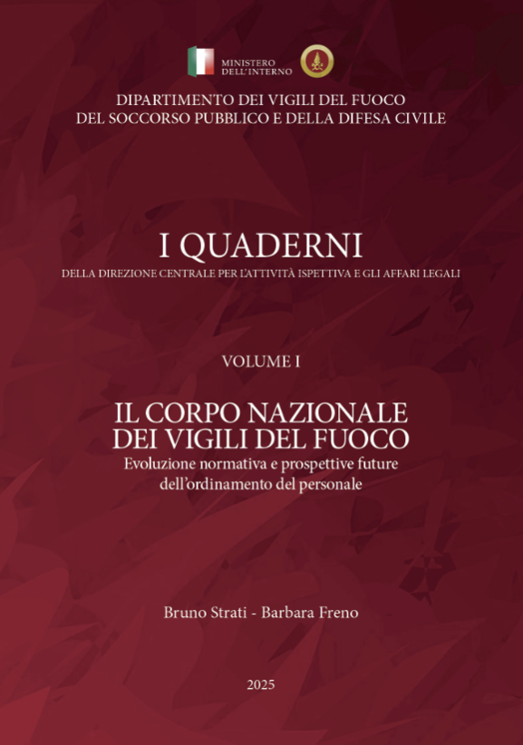 Quaderni direzione ispettiva - VVF Volume I