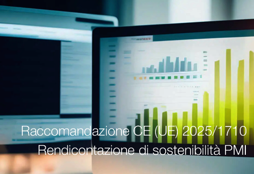 Raccomandazione CE (UE) 2025/1710  Rendicontazione di sostenibilità PMI
