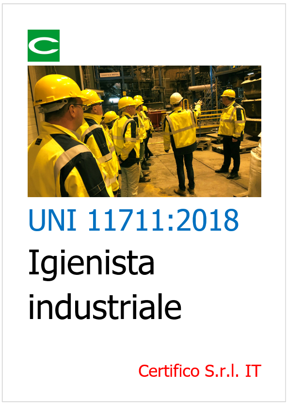UNI 11711:2018 / Igienista industriale
