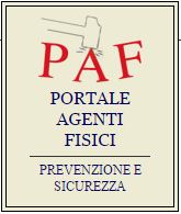 Portale Agenti Fisici - INAIL