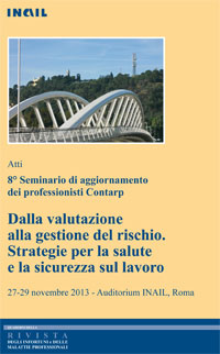 Atti VIII Seminario dei professionisti Contarp. "Dalla valutazione alla gestione del rischio"