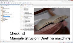 Check list Manuale Istruzioni Direttiva macchine