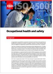ISO 45001 Briefing note