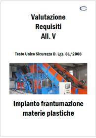Relazione adeguamento Impianto All. V Testo Unico Sicurezza