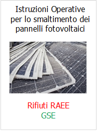 Pannelli fotovoltaici: le Istruzioni operative per lo smaltimento GSE