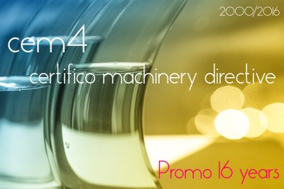 Certifico Macchine 4: Promo 16 years