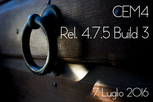 CEM4 (Rel. 4.7.5 Build 3) - Patch 12 "Door"