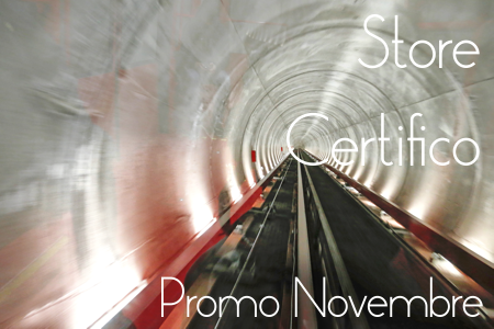 Store Certifico: Promo -20% su tutti i Prodotti Novembre