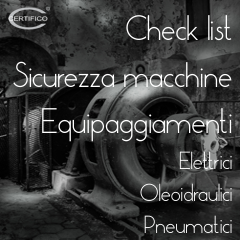 Check list Sicurezza macchine