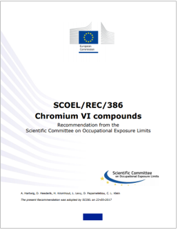 Chromium VI compounds - Recommendation SCOEL