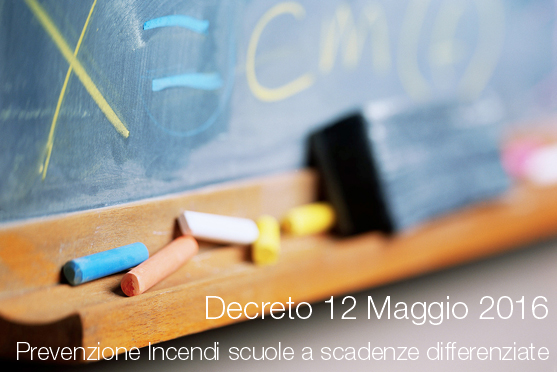 D.M. 12 maggio 2016