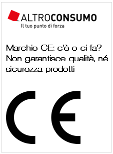 Altroconsumo: Marcatura CE "inutile"