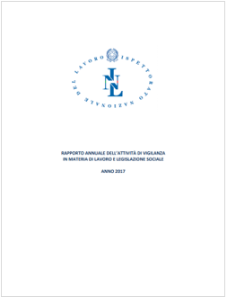 Rapporto annuale Ispettorato Nazionale del Lavoro 2017