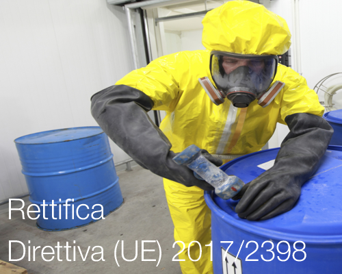 Rettifica direttiva (UE) 2017/2398