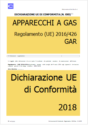 Dichiarazione UE Conformita  GAR