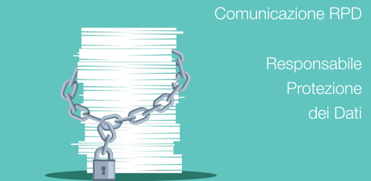Comunicazione Responsabile della Protezione dei Dati (RPD)