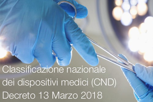 Decreto 13 marzo 2018 Modifiche CND