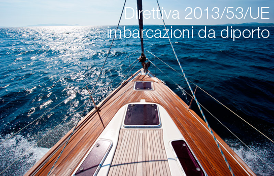 Direttiva 2013/53/UE Imbarcazioni da diporto