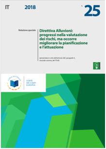 Relazione speciale UE n. 25/2018 | Direttiva Alluvioni