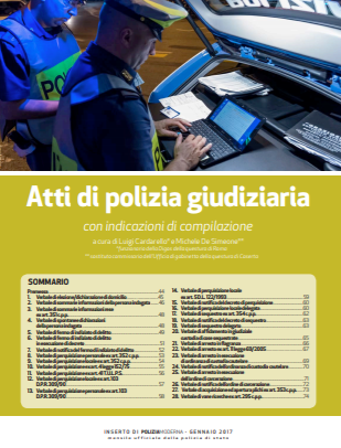 Atti di Polizia giudiziaria