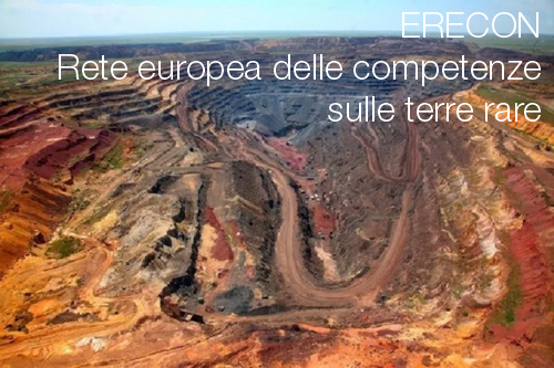 Terre rare: Rete europea delle competenze sulle terre rare (ERECON)