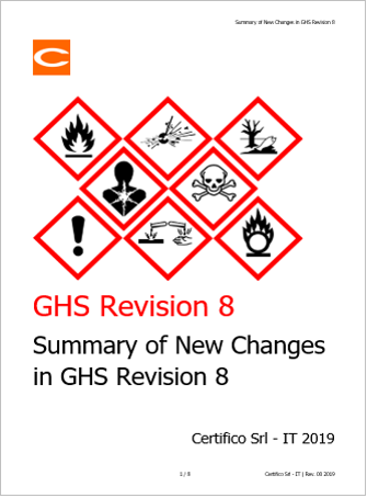 GHS Rev 8 Preview GHS Rev 8 Preview